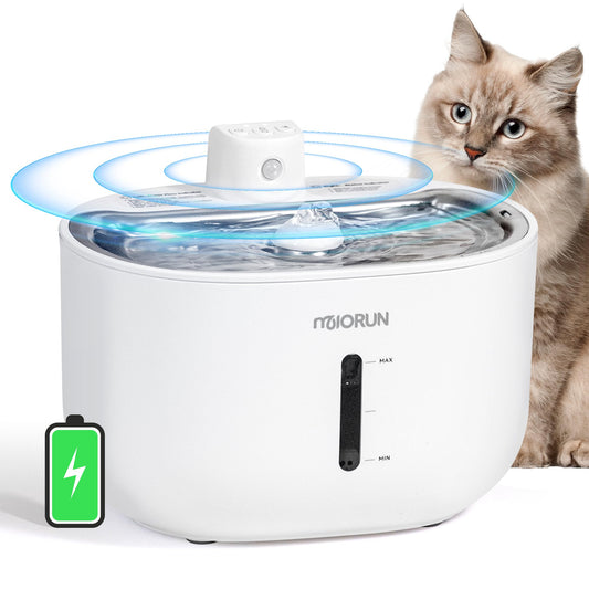 Wireless Rechargeable Cat Water Fountain 3L