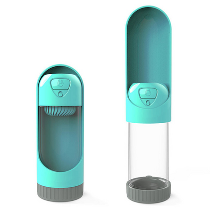 Portable Pet Water Bottle for Outdoor Use (Teddy)