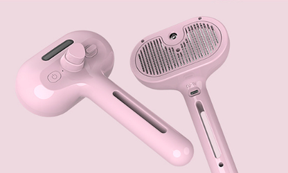 Self-Cleaning Pet Grooming Comb with Mist