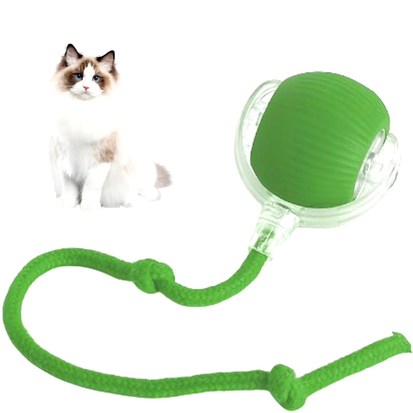 Smart Interactive Rolling Ball Toy for Cats & Dogs