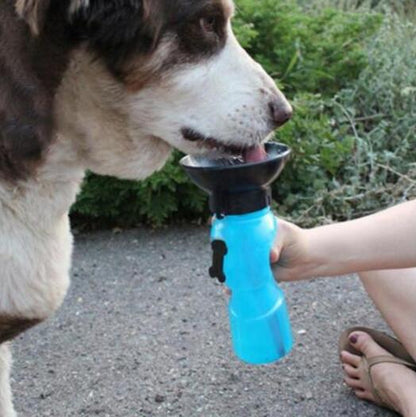 Portable Pet Water Bottle — One-Press Hydration for Dogs On the Go