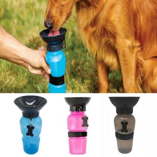 Portable Pet Water Bottle — One-Press Hydration for Dogs On the Go