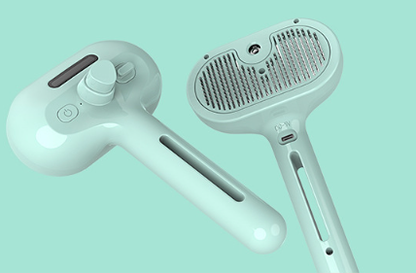 Self-Cleaning Pet Grooming Comb with Mist